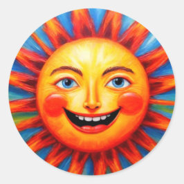 Coloridos Pegatinas sonrientes