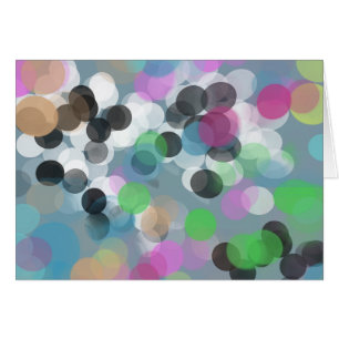 Coloridos puntos de Bokeh Confetti