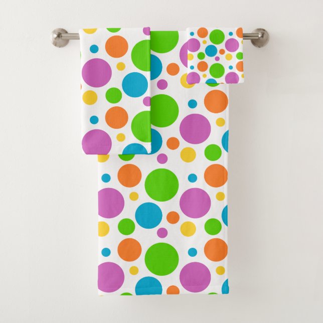 Coloridos puntos de polka (In situ)