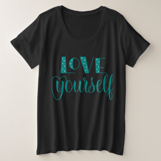 Colorous Love you cita Plus Size T-Shirt