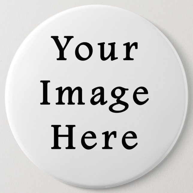 Colosal Extra Grande Botón Redondo Pin - Personali (Anverso)