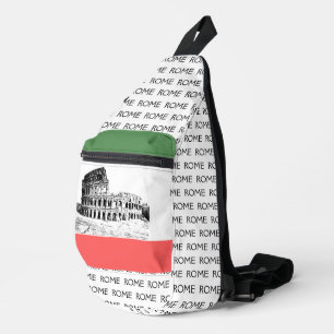 Colosseo de Roma Diseño Bolsa Sling