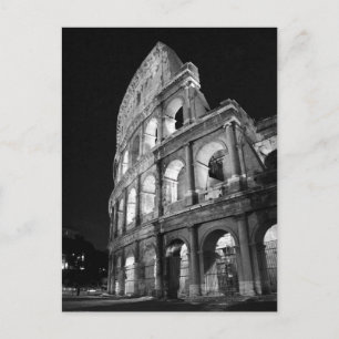 Colosseo en la postal nocturna