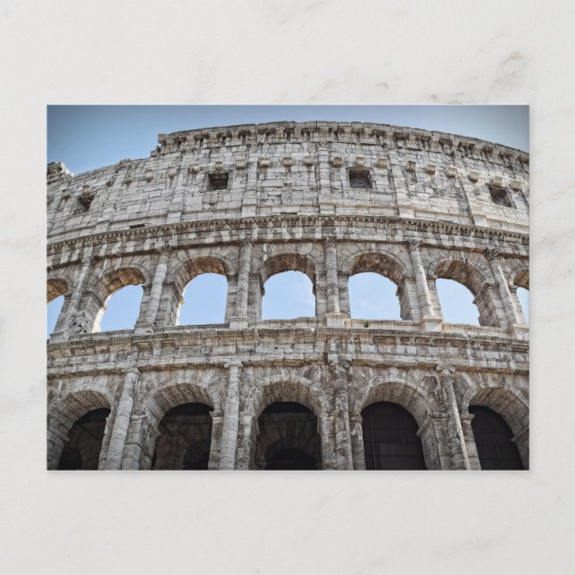 Colosseo - Roma, postal italiana (Anverso)