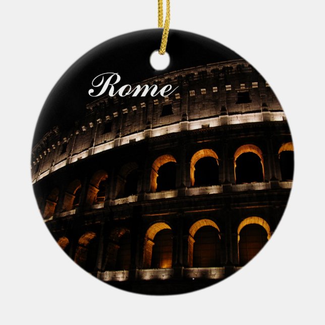 Colosseum en el ornamento de la noche (Frente)
