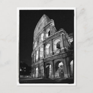 Colosseum en la postal de la noche