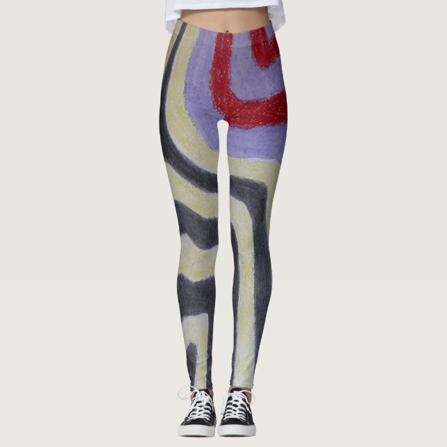 Coloured Waves Leggings (Anverso)