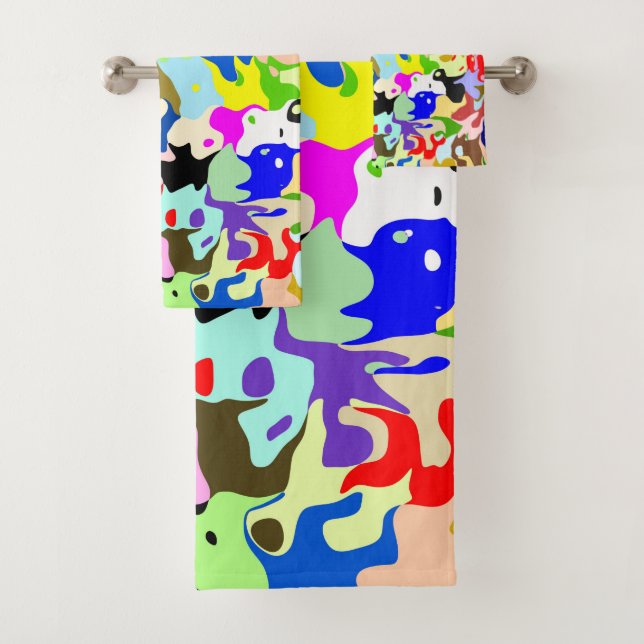 Colourful Abstract Art Design (In situ)