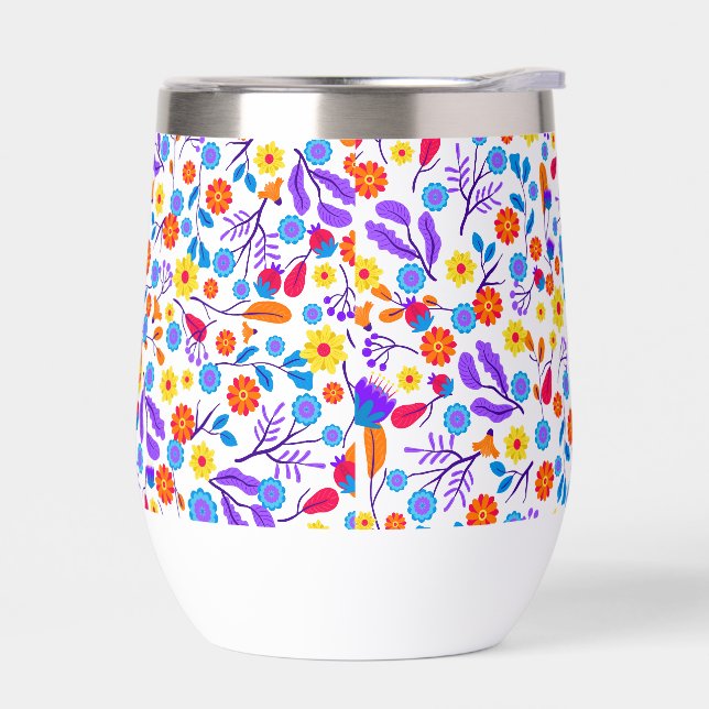 Colourful Exotic Floral Pattern-23165 (Izquierdo)