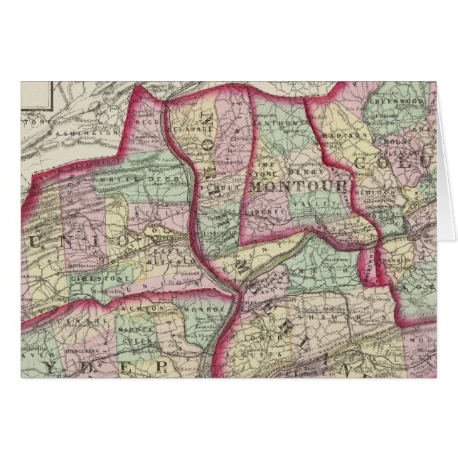 Columbia, Unión, Snyder, Montour (Anverso (Horizontal))