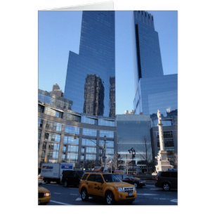 Columbus Circle NYC Rascacielos de Nueva York Taxi