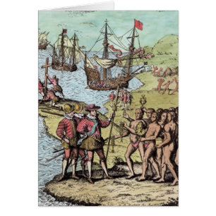 Columbus en La Española
