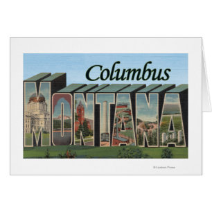 Columbus, Montana - escenas grandes de la letra