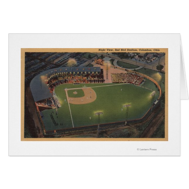 Columbus, OH - Aerolínea del Béisbol de Pájaros Ro (Anverso (Horizontal))