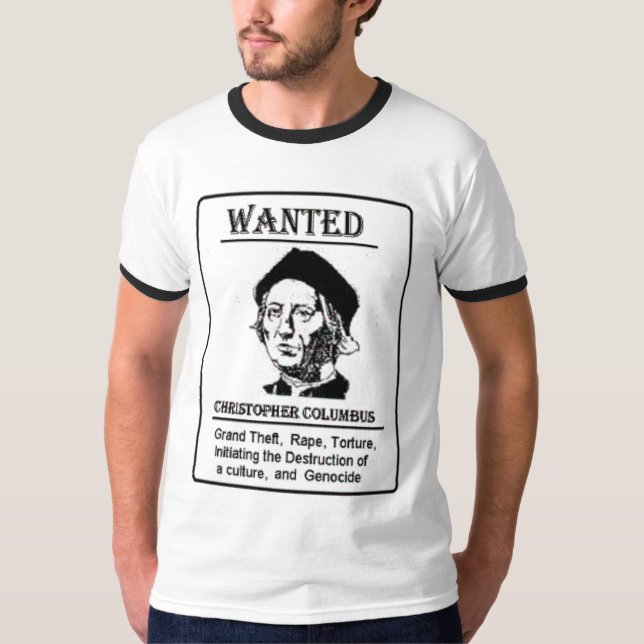 Columbus quiso la camiseta (Anverso)
