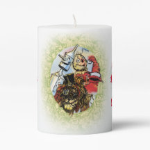 VELA DE PILAR DE NAVIDAD DEL CLÁSICO MAGO DE OZ