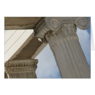 Columnas arquitectónicas griegas antiguas