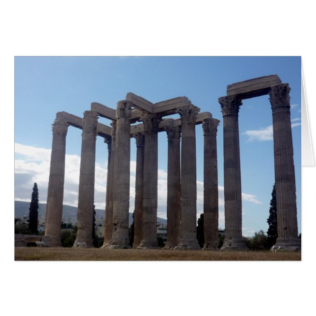 columnas del templo de zeus (Anverso (Horizontal))