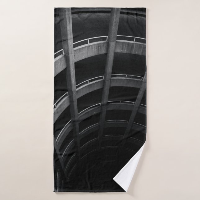 COLUMNAS GRIS CONCRETAS (Toalla de baño)