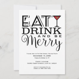 Coma, bebe y sé invitaciones para fiestas de feria