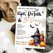 Coma Bebida Y Da Miedo La Invitación De La Fiesta