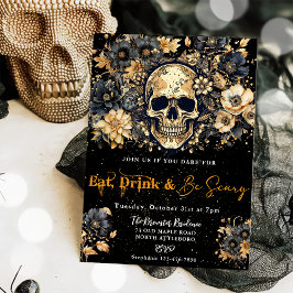 Coma Bebida Y Da Miedo La Invitación De La Fiesta 