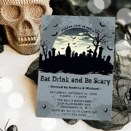 Coma Bebida Y Da Miedo La Invitación De La Fiesta