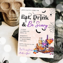 Coma Bebida Y Da Miedo La Invitación De La Fiesta 