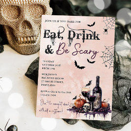 Coma Bebida Y Da Miedo La Invitación De La Fiesta