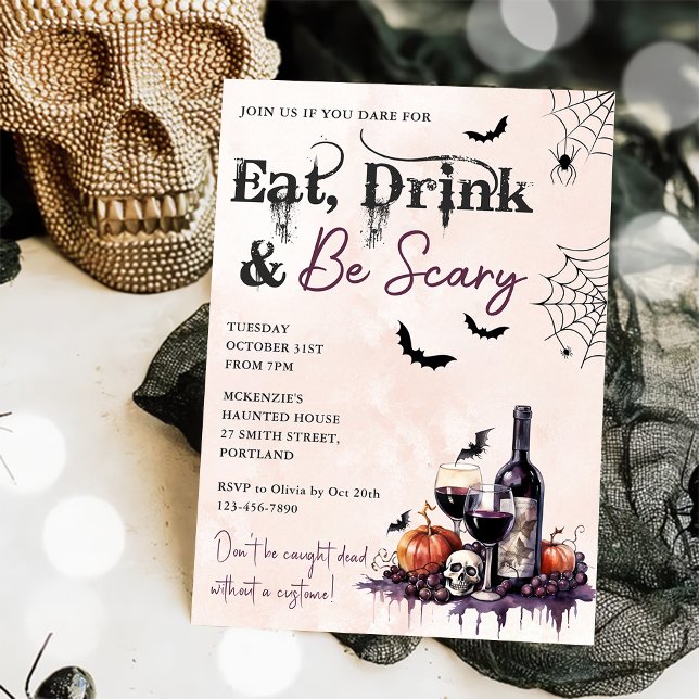 Coma Bebida Y Da Miedo La Invitación De La Fiesta  (Subido por el creador)