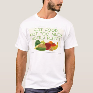 "Coma camiseta de la comida"