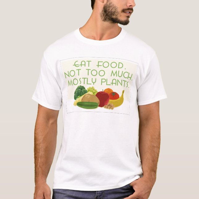 "Coma camiseta de la comida" (Anverso)