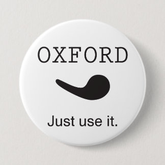 Coma de Oxford. Apenas utilícela. Botón