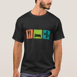 Coma, duerma, camiseta de la quiropráctica