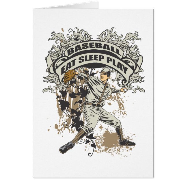 Coma, duerma, juegue al béisbol (Frente)