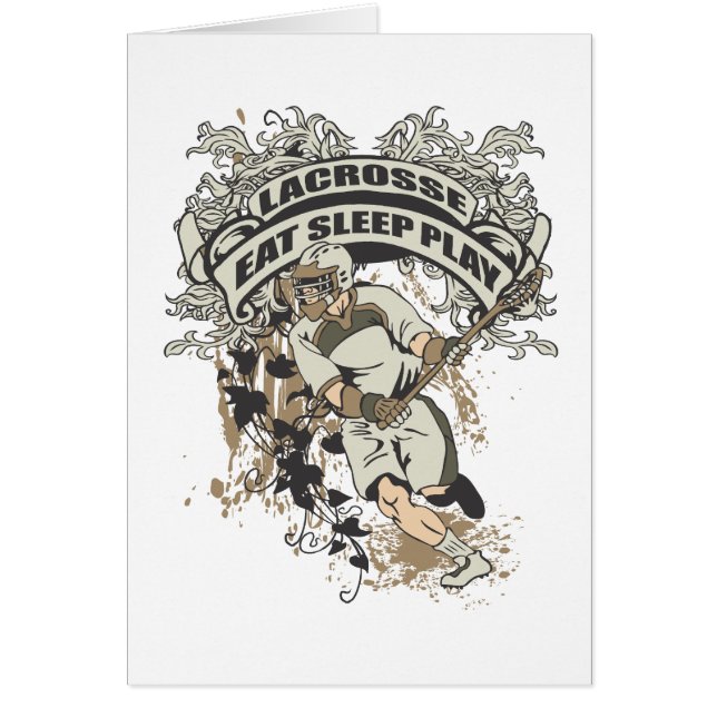 Coma, duerma, juegue LaCrosse (Frente)