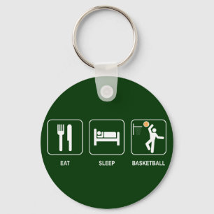 Coma el llavero del baloncesto del sueño