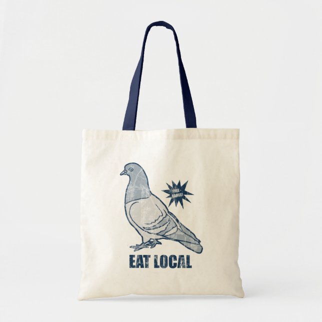 Coma el Local, la bolsa de asas de la paloma (Frente)