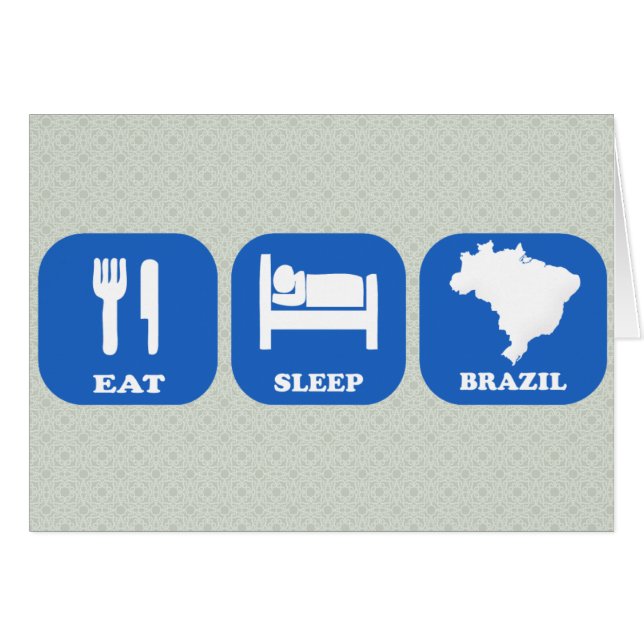 Coma el sueño el Brasil (Anverso (Horizontal))