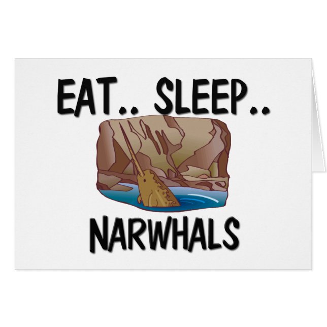 Coma el sueño NARWHALS (Anverso (Horizontal))