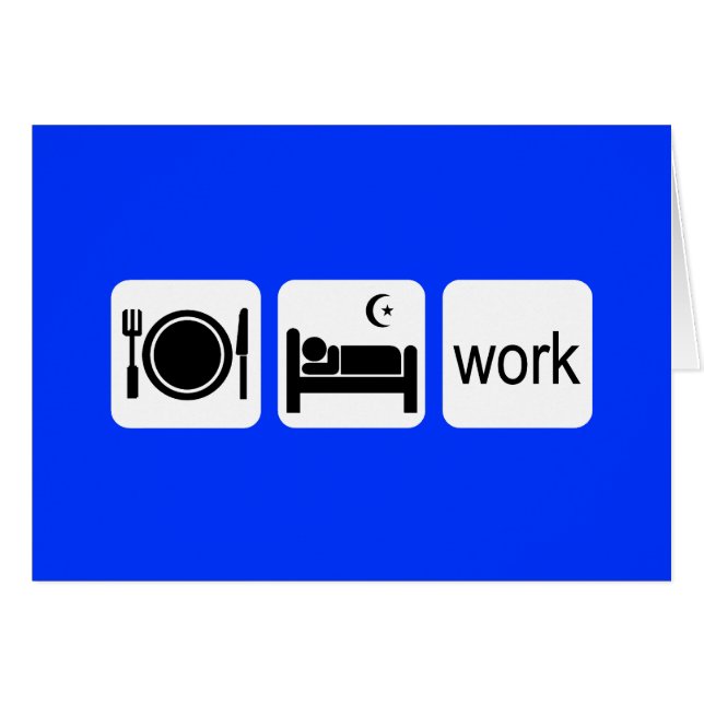 Coma el trabajo del sueño (Anverso (Horizontal))