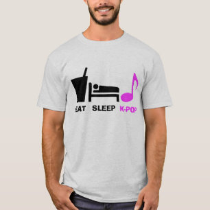 Coma la camiseta de Kpop del sueño (la luz)
