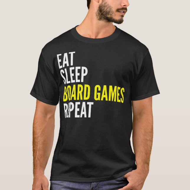 Coma la camiseta de la repetición de los juegos de (Anverso)