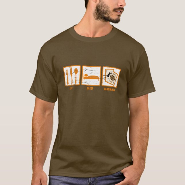 Coma la camiseta de la veintiuna del sueño (Anverso)