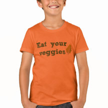 Coma la camiseta de tu hijo de verduras