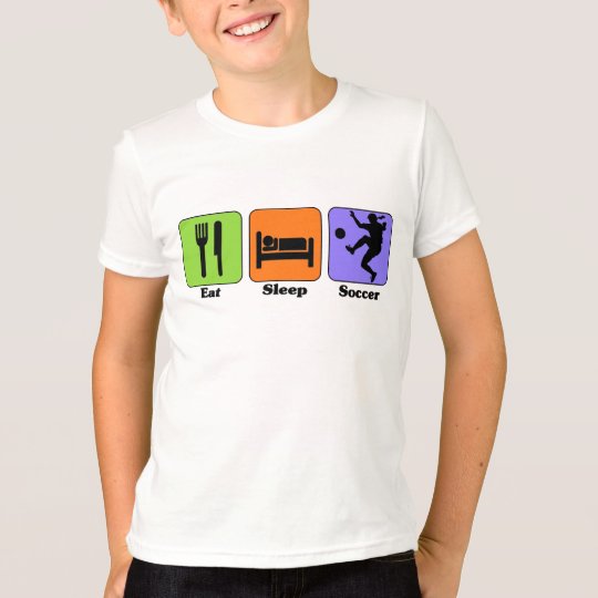 Coma la camiseta del fútbol del sueño