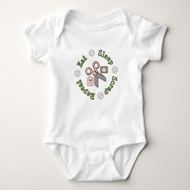 Coma la camiseta del raglán de la repetición del (Anverso)