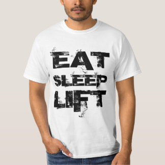 COMA la camiseta del valor de la ELEVACIÓN del