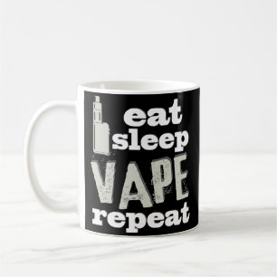 Coma la taza de café divertida de Vaper de la
