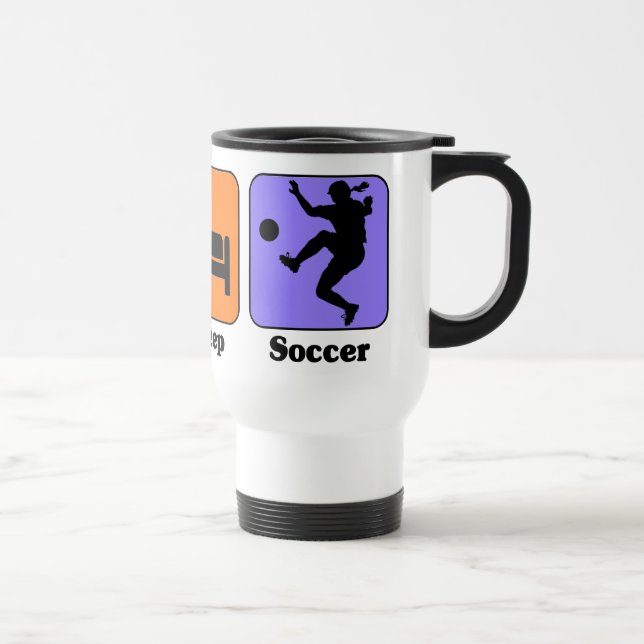 Coma la taza del fútbol del sueño (Derecha)